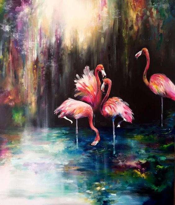 FessNeki : Flamingók tánca