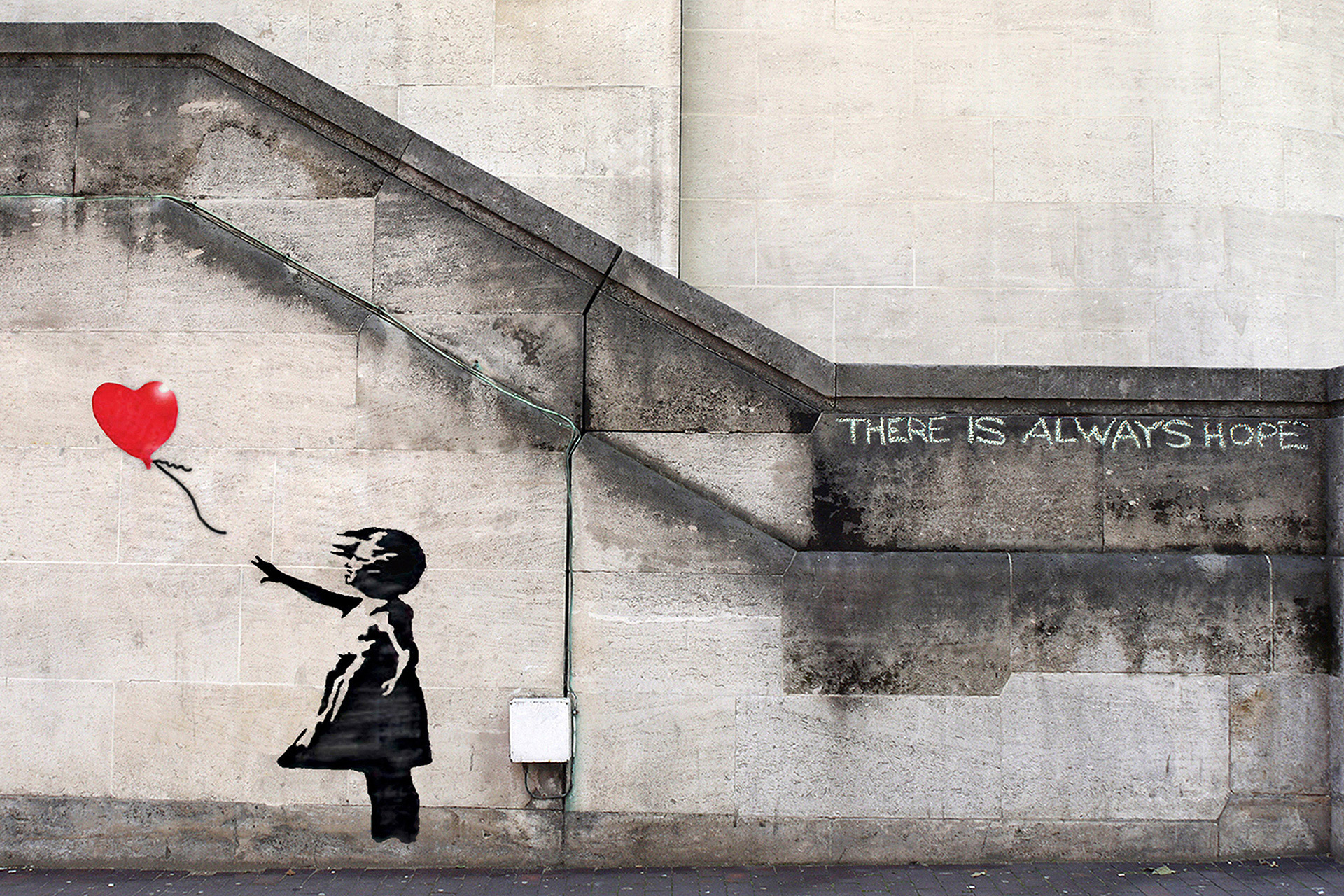Banksy : There is always hope