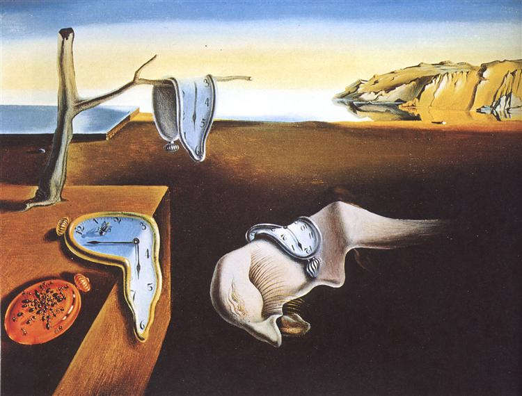 Salvador Dalí : Elfolyó idő