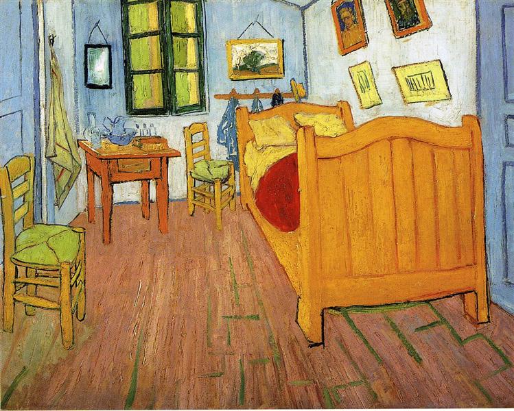 Vincent van Gogh : Vincent szobája Arlesban